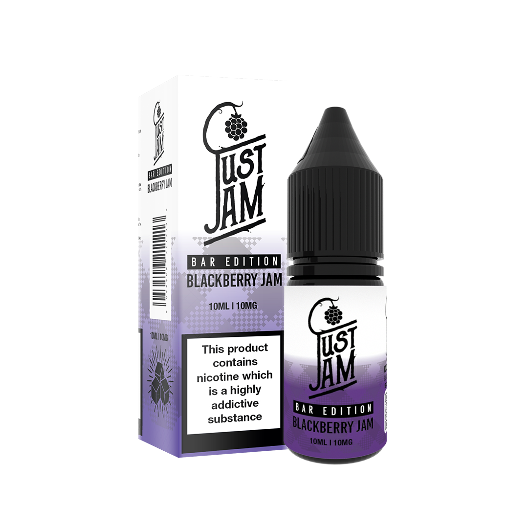 Just Jam Bar Edition Blackberry Jam 10ml Salt
