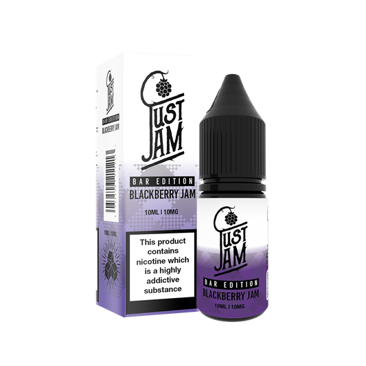 Just Jam Bar Edition Blackberry Jam 10ml Salt