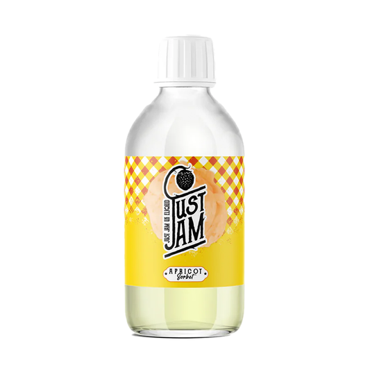 Apricot Sorbet 200ml Just Jam available at www.justjameliquid.co.uk