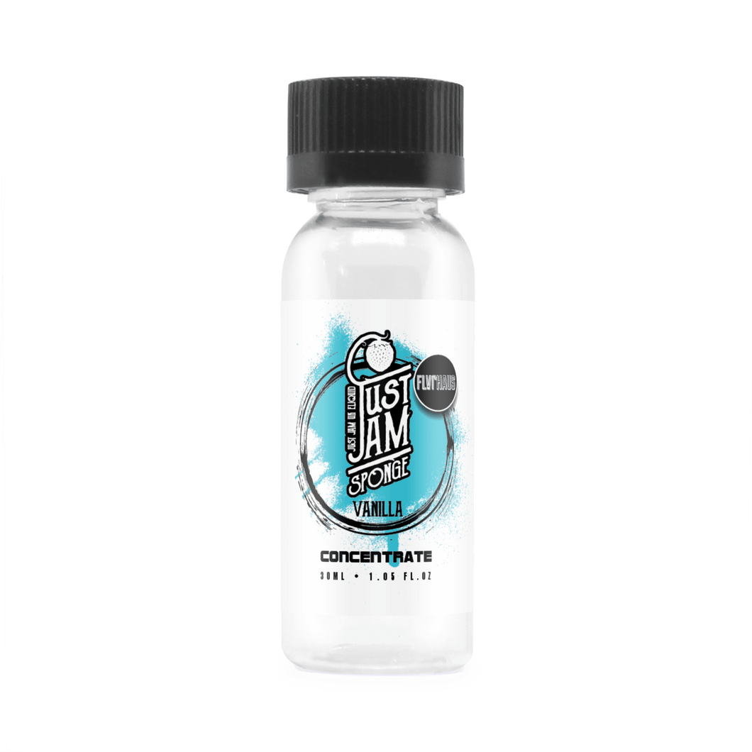 Just Jam Sponge: Vanilla Concentrate 30ml - The Ace Of Vapez
